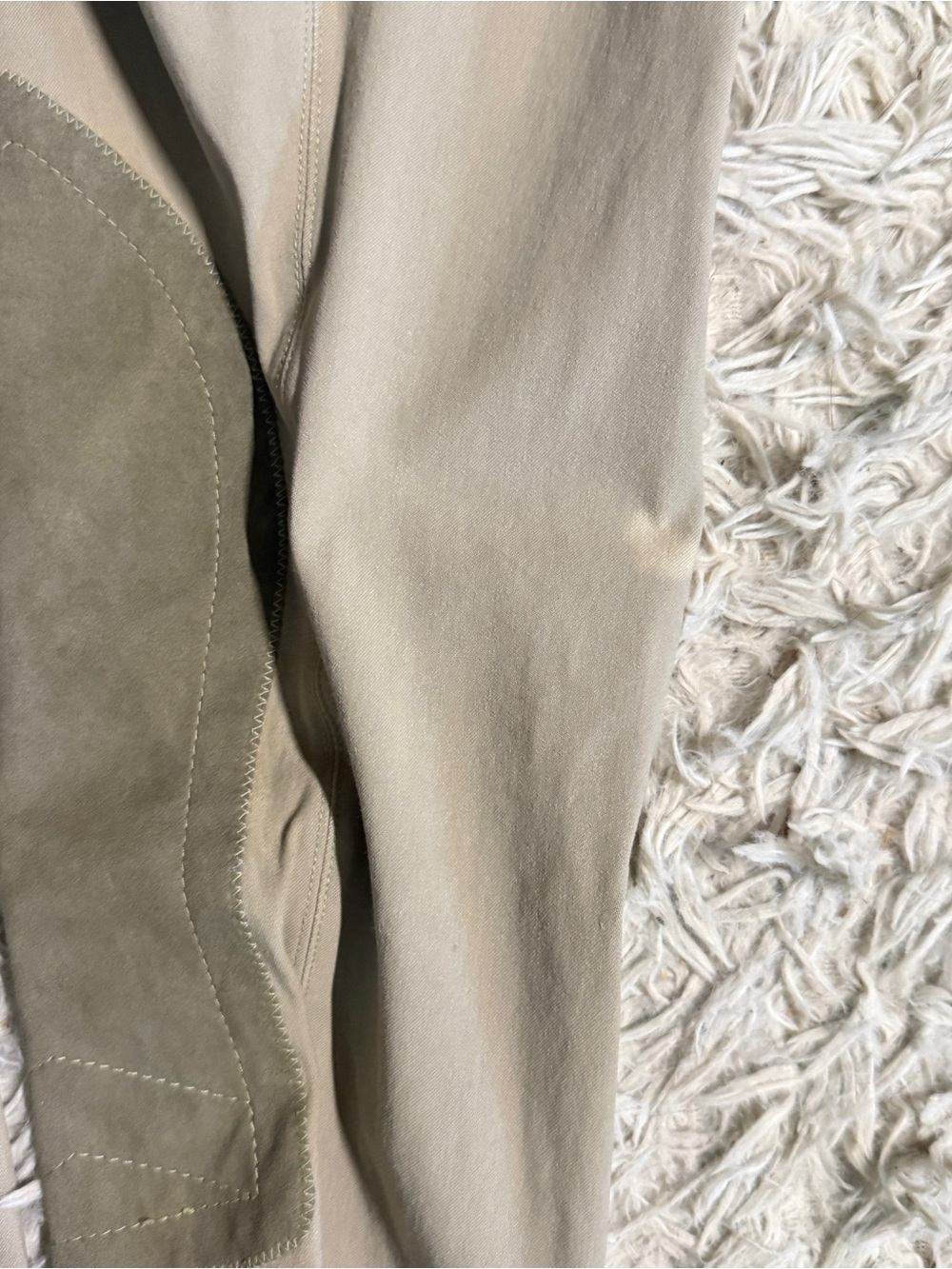 Women’s Size 24L Tan Tailored Sportsman Knee Patch Horseback Riding Breeches - Picture 6 of 7